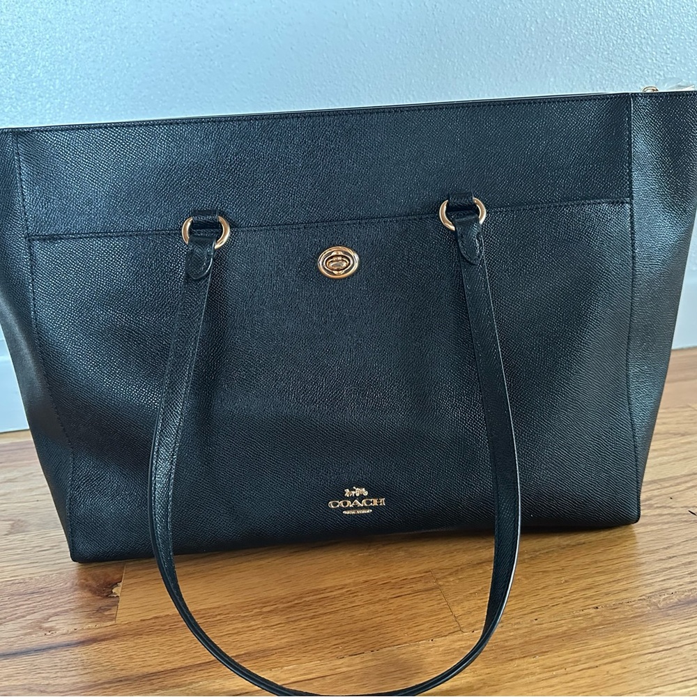 Coach Black Tote Bag
